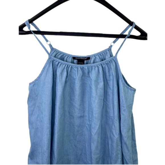 Ashley Stewart Blue Demin  Dress Size: 10 - Picture 2 of 3